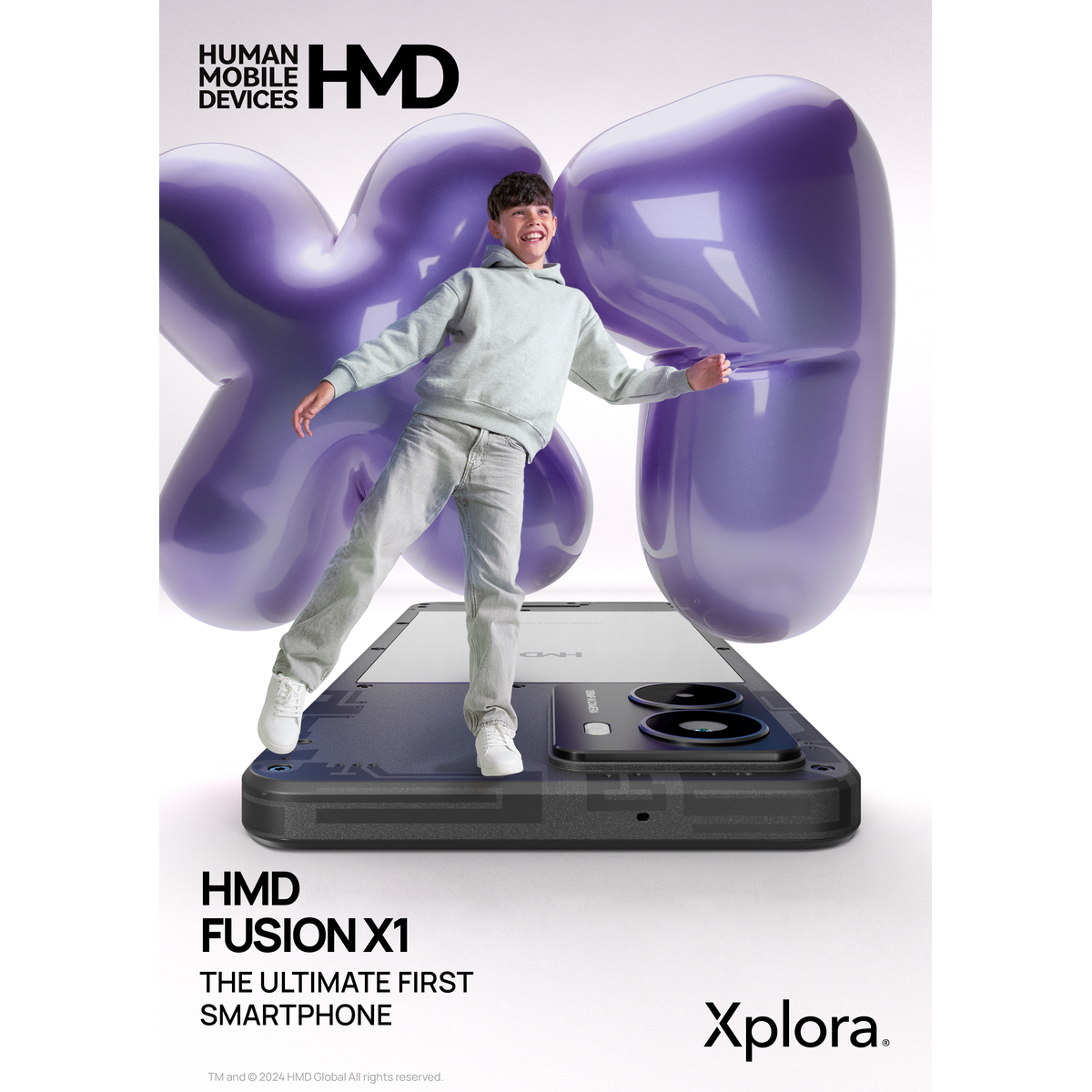 HMD FUSION X1 TA-1672 DS 6/128 EU1 BLACK