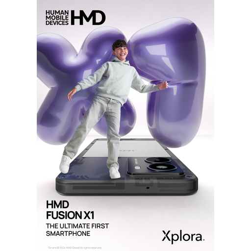 HMD FUSION X1 TA-1672 DS 6/128 EU1 BLACK