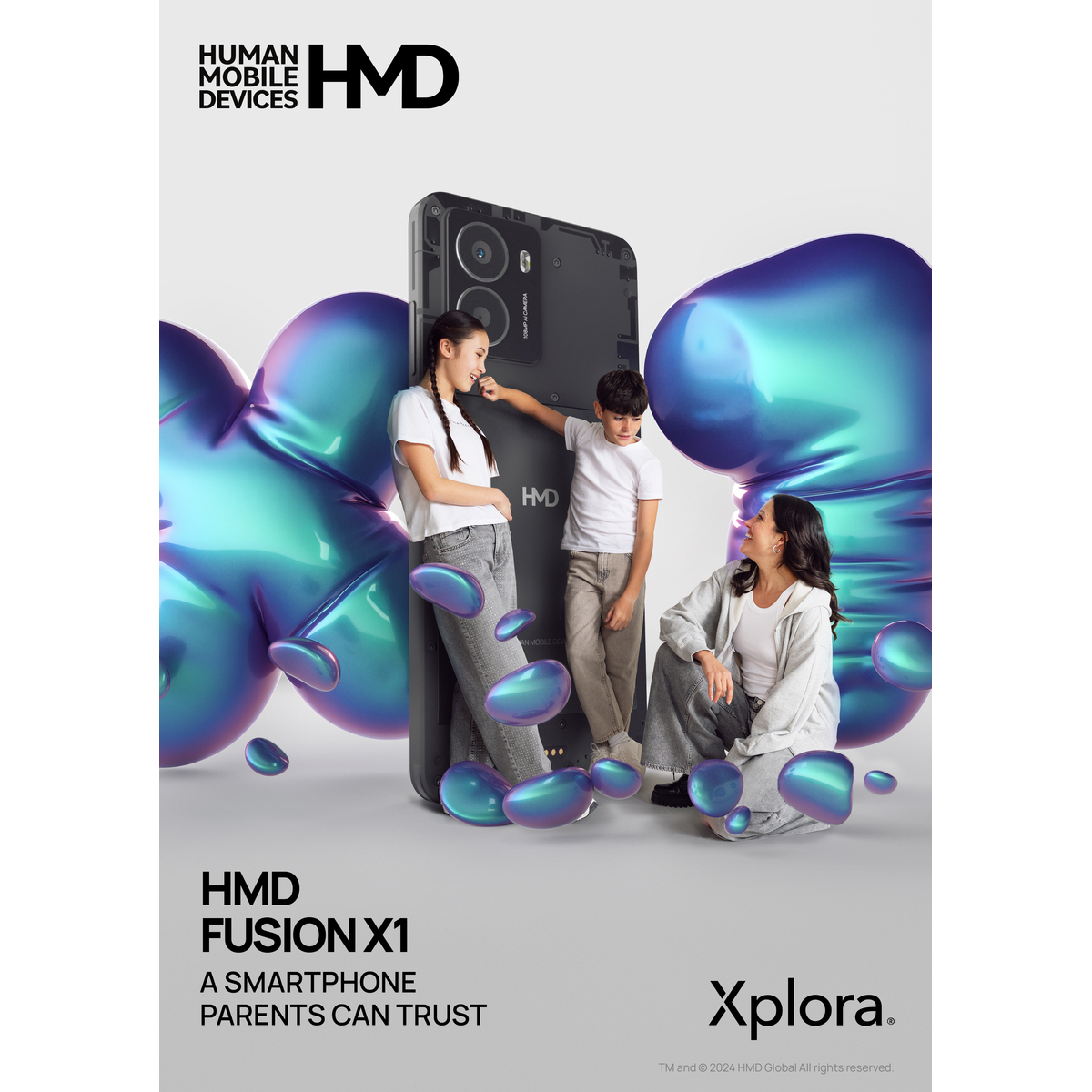 HMD FUSION X1 TA-1672 DS 6/128 EU1 BLACK