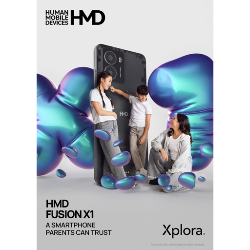 HMD FUSION X1 TA-1672 DS 6/128 EU1 BLACK