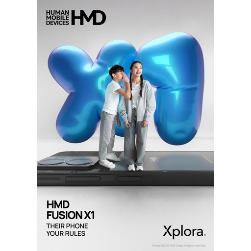 HMD FUSION X1 TA-1672 DS 6/128 EU1 BLACK