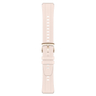 Rose Pink Fluoroelastomer Strap 18mm
