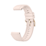 Rose Pink Fluoroelastomer Strap 18mm
