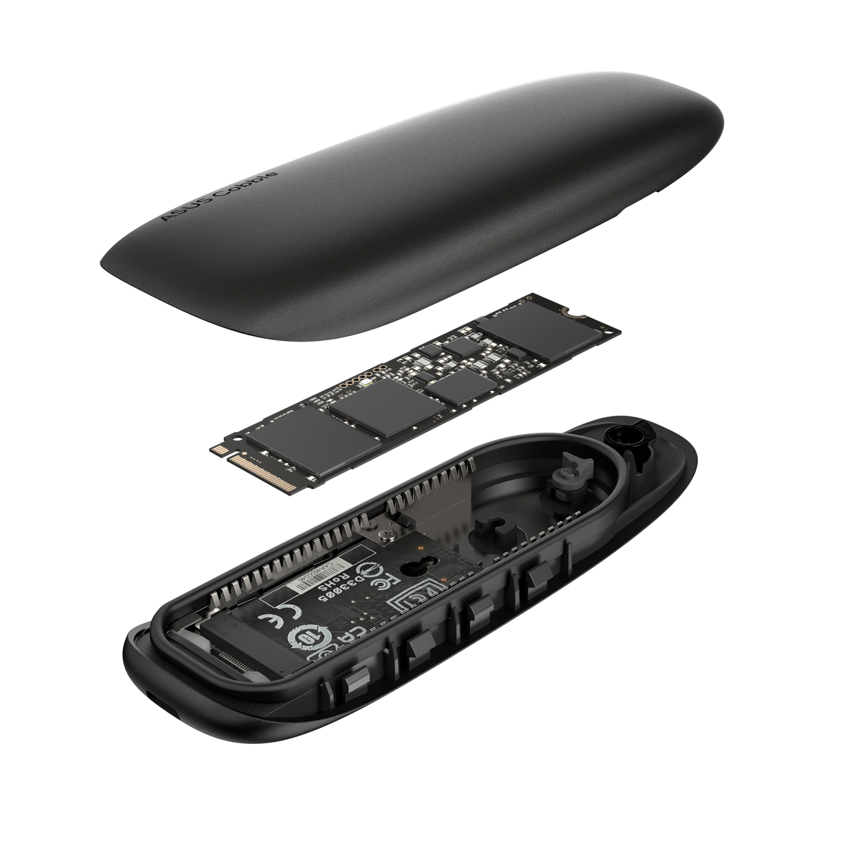 SSD ENCLOSURE ASUS COBBLE BLACK