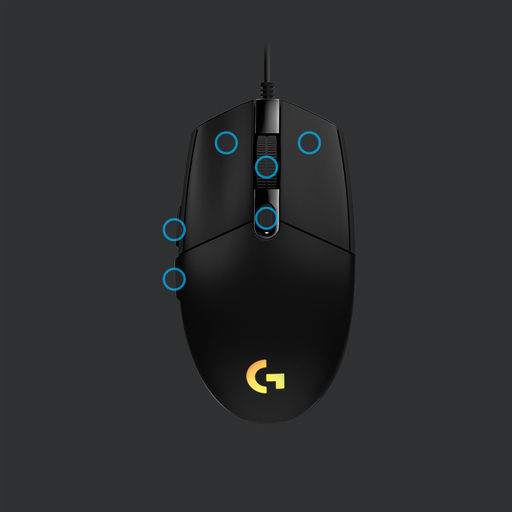 G203 Lightsync Gaming Mouse - Black