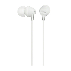 Sony, In Ear Wired Headphones White