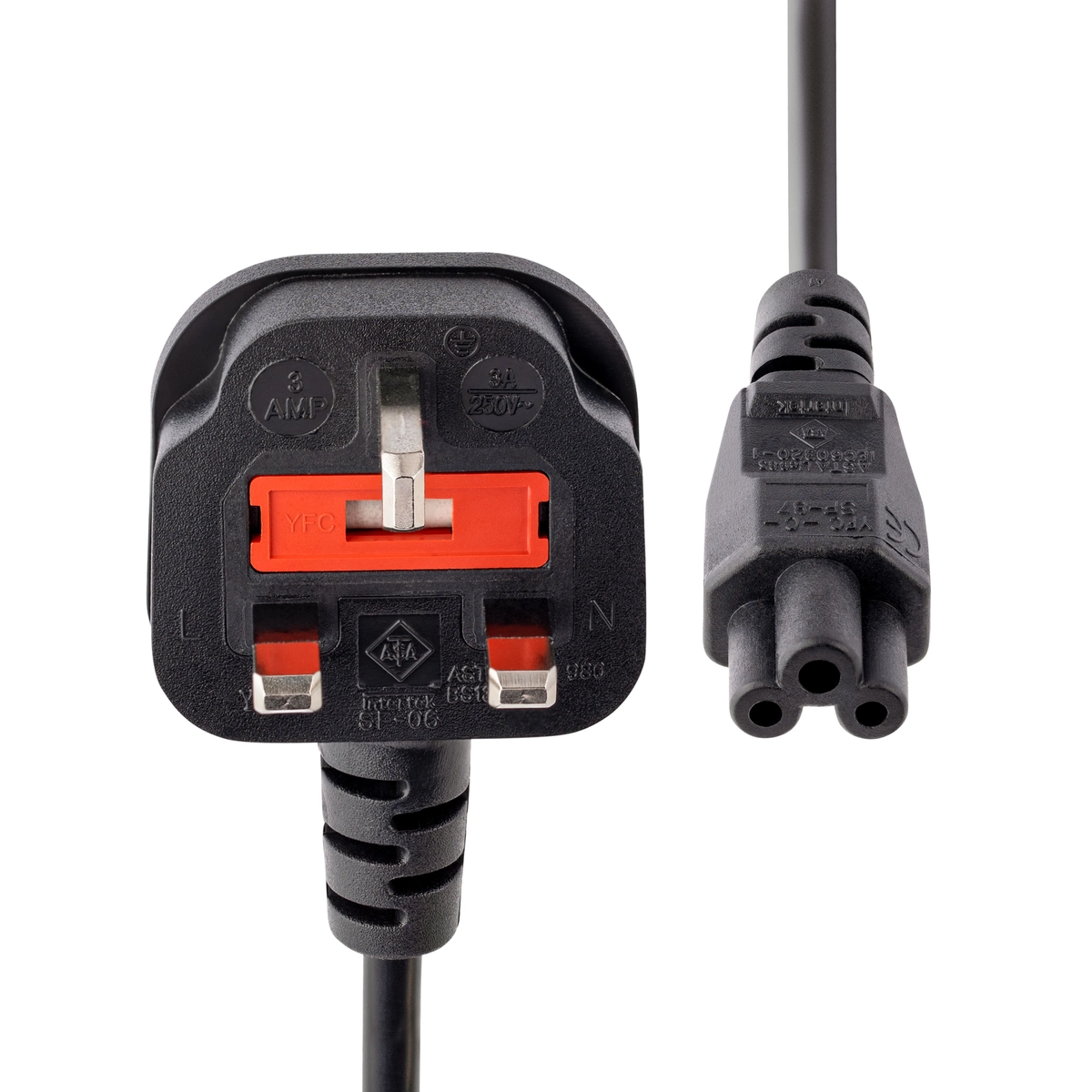 1m Power Cord - 3 Slot BS1363-C5