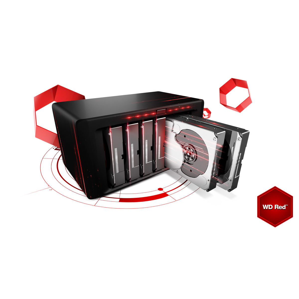 HDD Int 1TB Red Plus SATA 3.5in