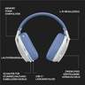 G435 Wireless Gaming Headset - WHITE