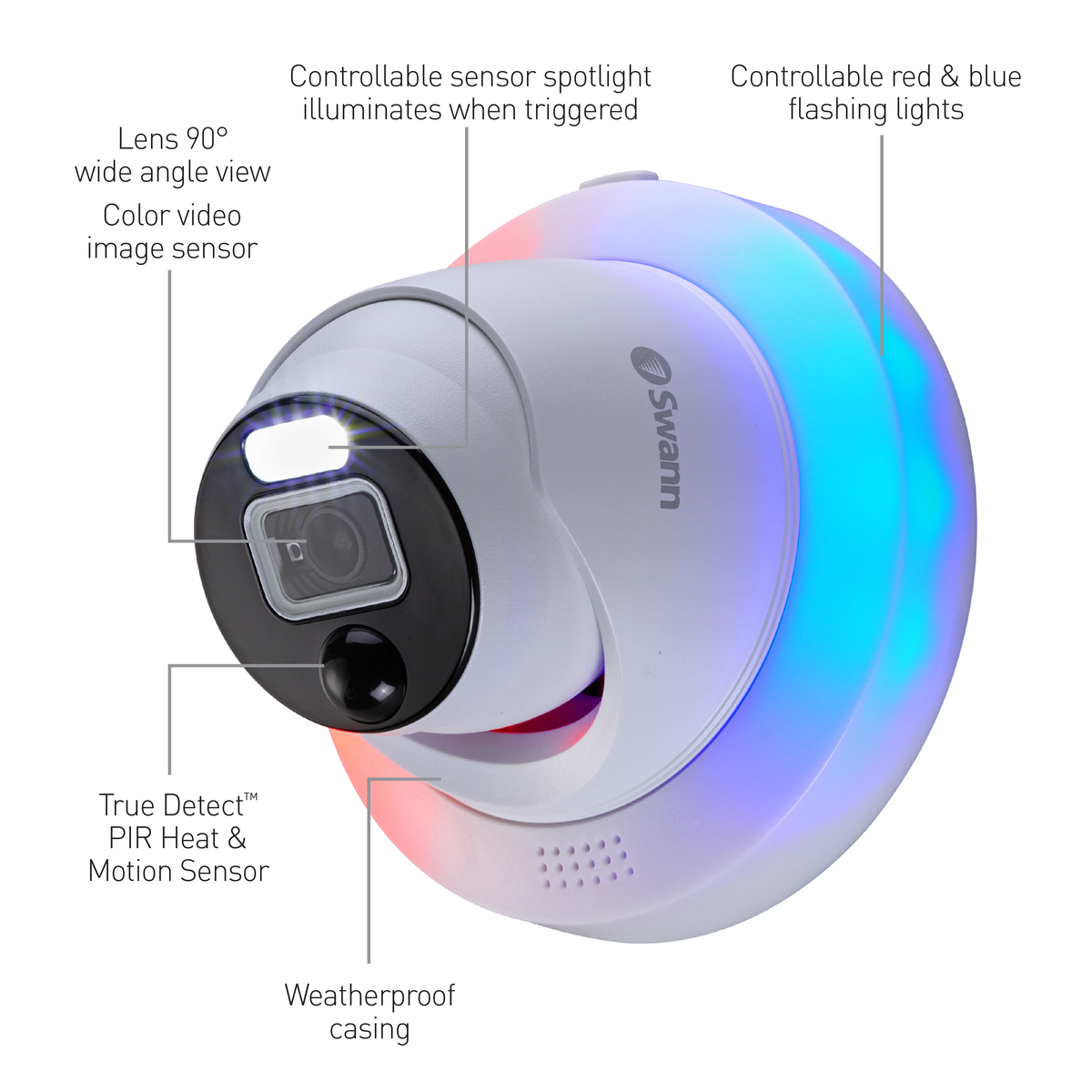 EUK - 1080p Dome Enforcer Analog Cam