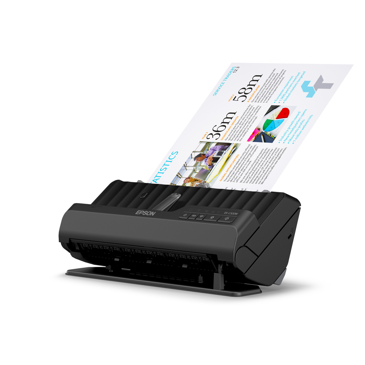 ES-C320W A4 Compact Desktop Scanner