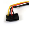 4 Pin Molex to Right Angle SATA Cable
