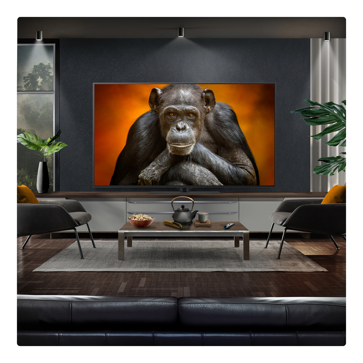 LG G56 55 inch OLED with Stand