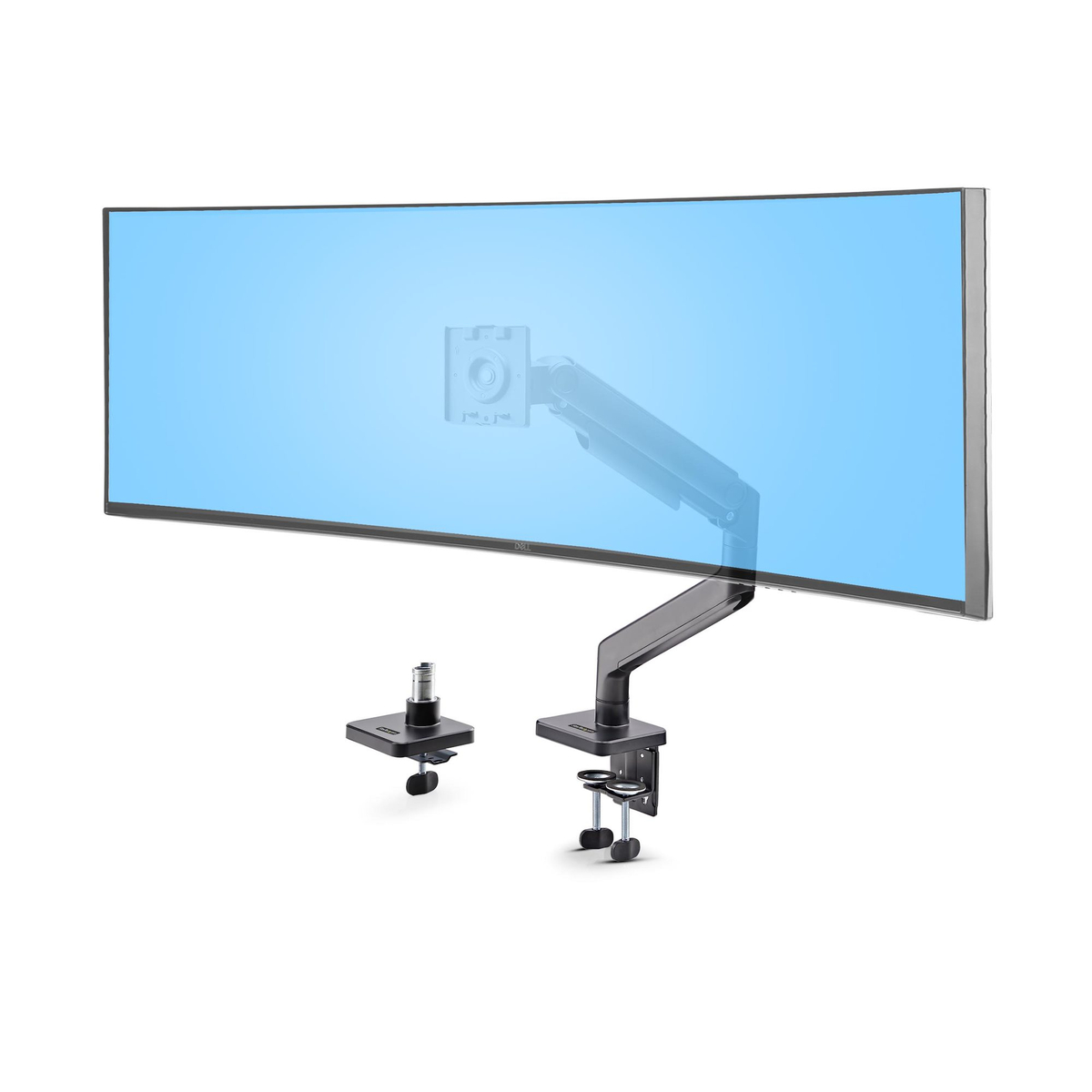 Desk Mount For 49" Curved Screen