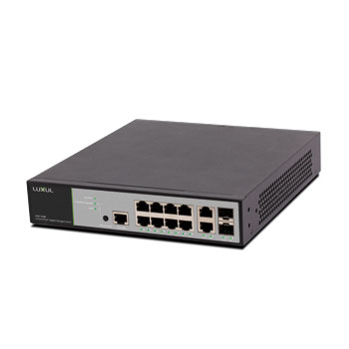 12-Port/8 PoE+ Gigabit Managed Switch EU