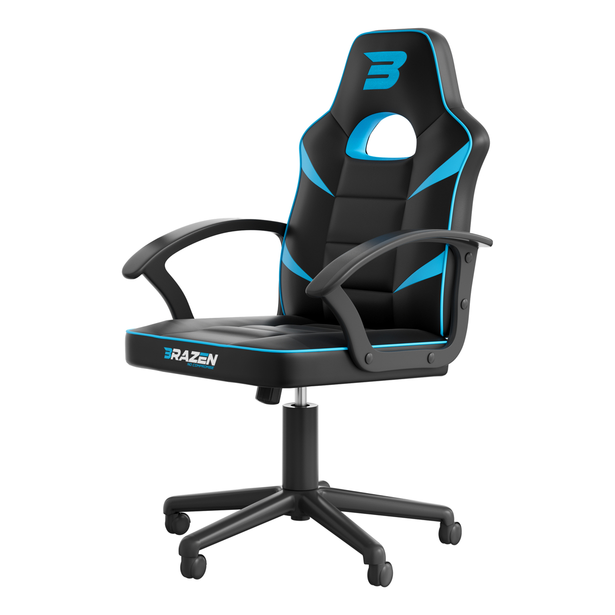 BraZen Puma PC Gaming Chair - Blue