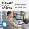 Breyta Monitor Stand - White