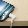 Cable - White Angled Lightning to USB 2m