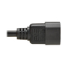 Power Cable C14 To C19 H05VV-F 10A 2M