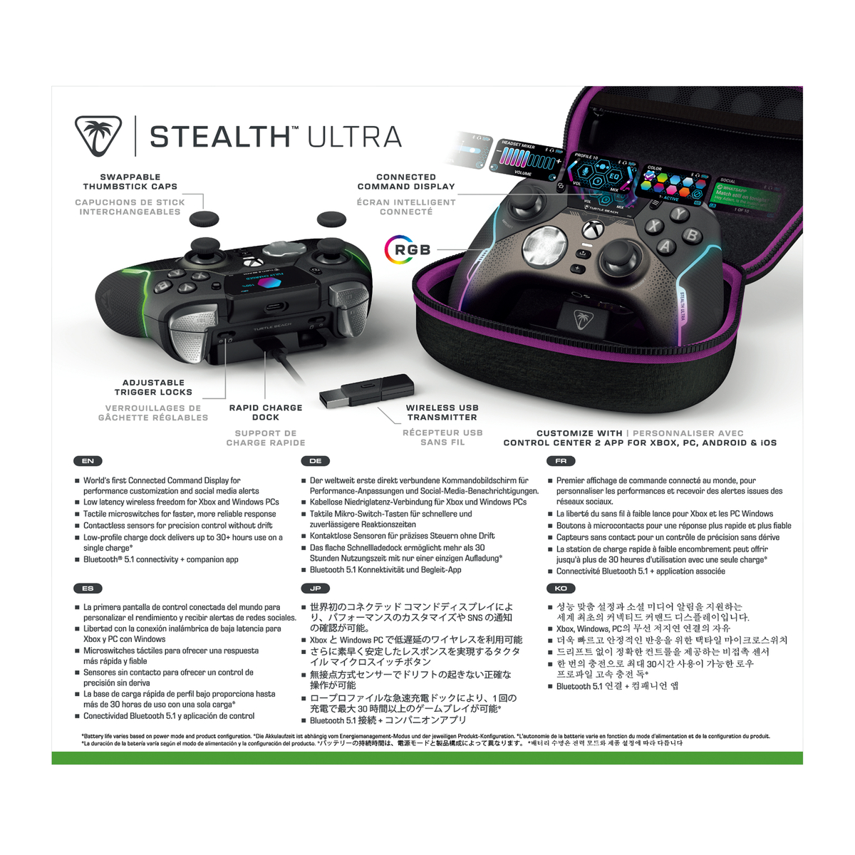 Stealth Ultra Wireless Cont For XB/PC