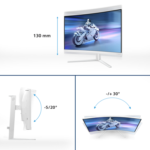 EVNIA 5000 Ambiglow Curved QHD 2K 180Hz
