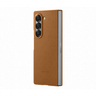 SAM_Z Fold6 _Faux Leather Case_Tan