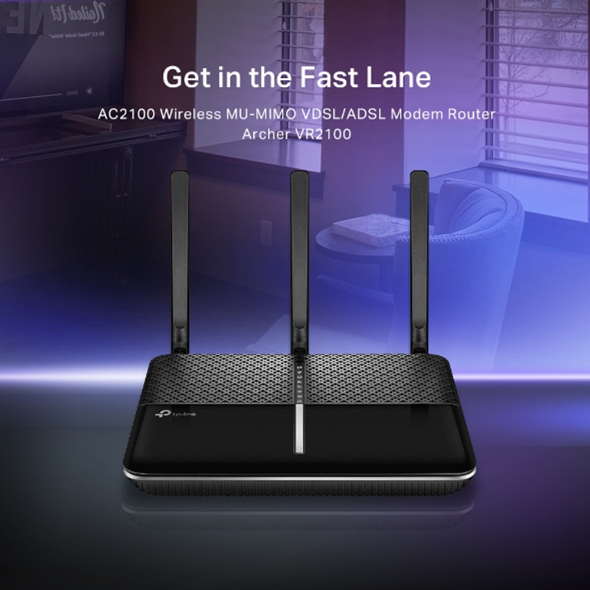 AC2100 Wireless MU-MIMO VDSL/ADSL Router