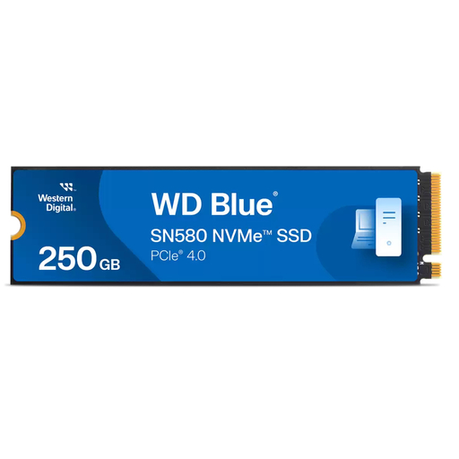 SSD Int 250GB Blue SN580 PCIE G4 M.2