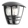 Creek Wall Lantern Black 1x60W 230V Base