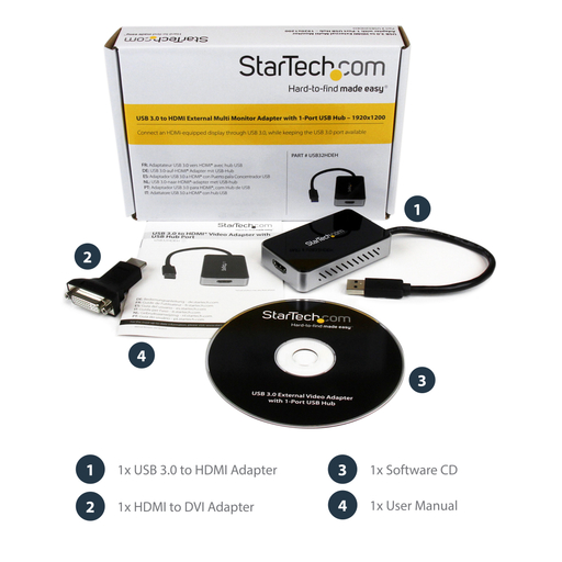 USB 3.0-HDMI Ext Video Card Adapter