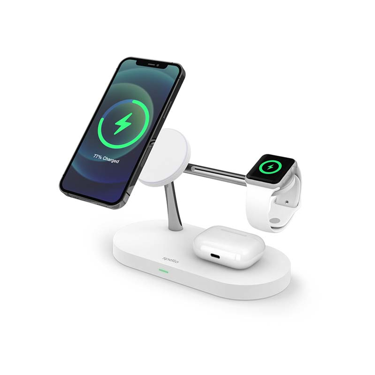 SP 3in1 Magnetic Wireless Stand WHT