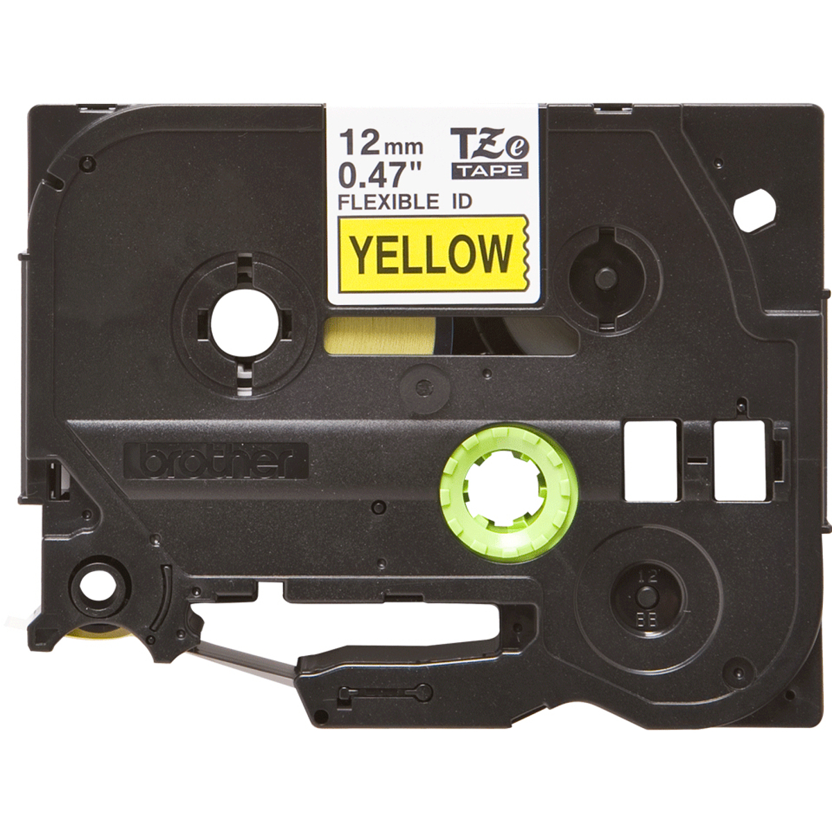 TZEFX631 12mm Black On Yellow Label Tape