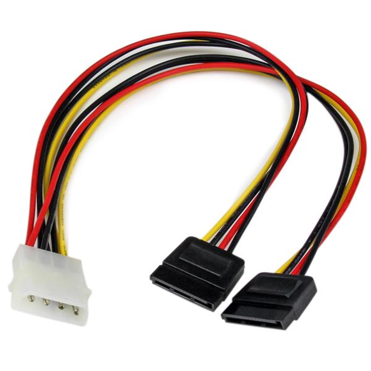 12 LP4 to 2x SATA Power Y Cable Adapter