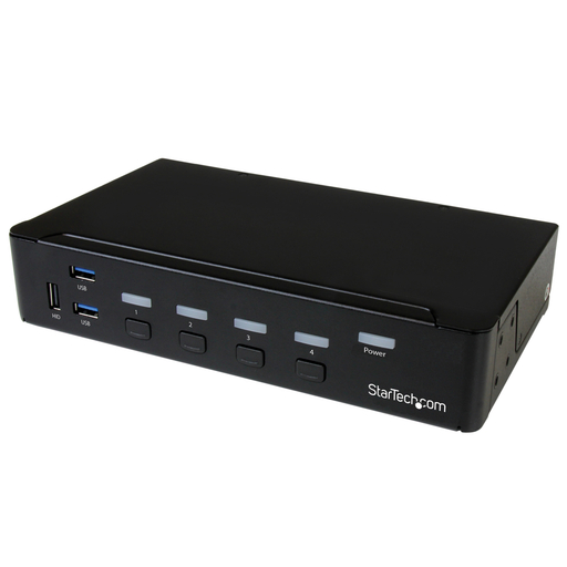 4-Port DisplayPort KVM Switch USB 3.0 4K