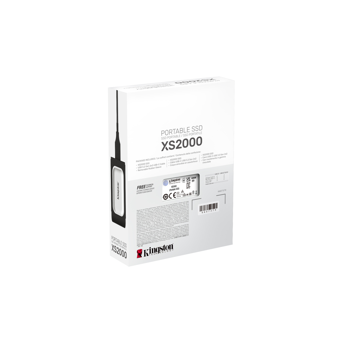 SSD Ext 500GB Portable XS2000 USB3.2