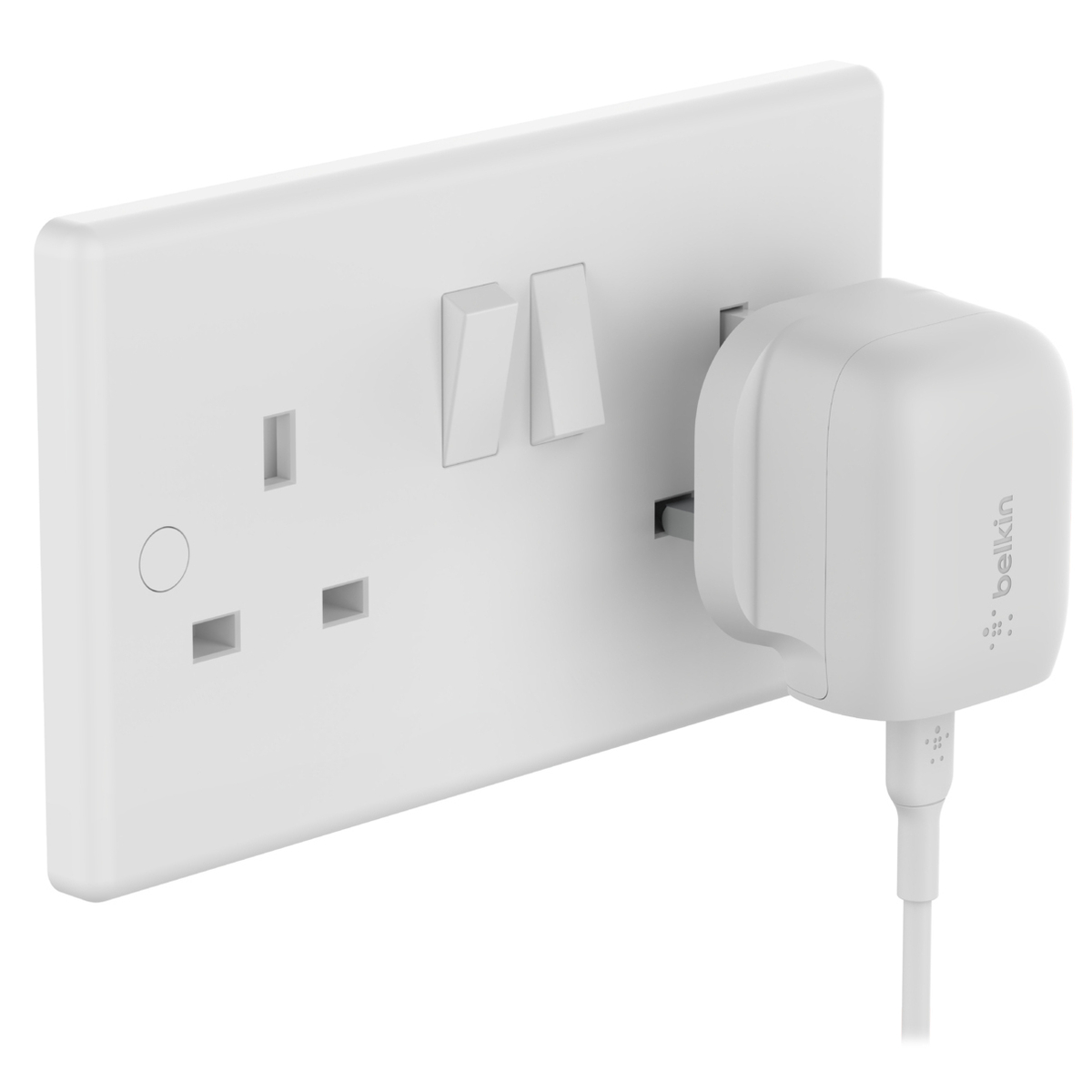 20W USB-C PD PPS Wall Charger White