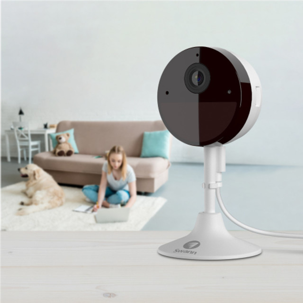 EUK - 2K Indoor WiFi IP  Image & Vid Cam