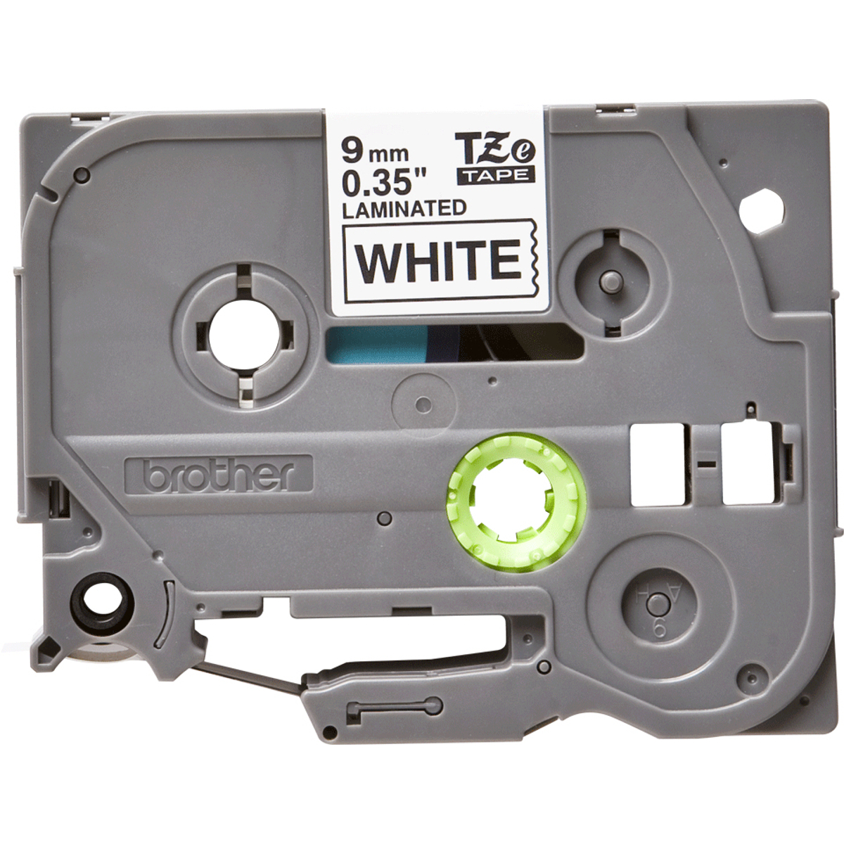 TZE221 Black On White Label Tape