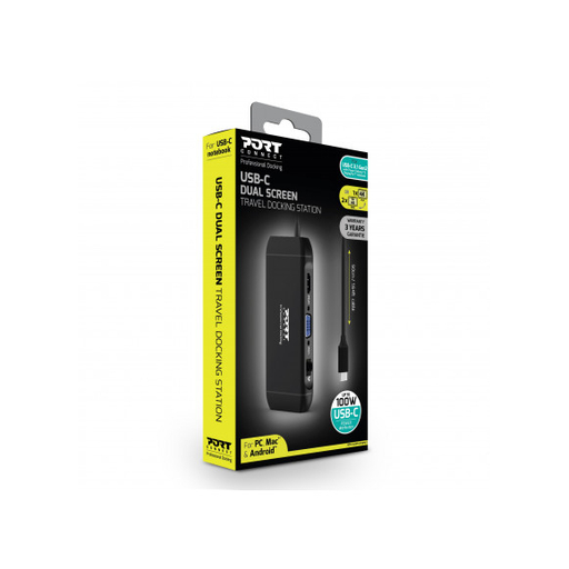 Docking Type C Travel 1 x 4k PD 100w