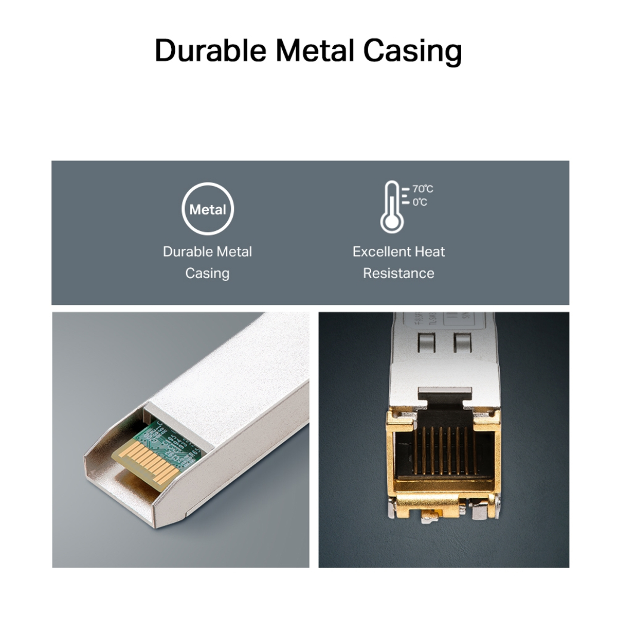 1000BASE-T RJ45 SFP Module