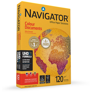 Navigator, N White Paper A4 120gsm Box 8 Reams