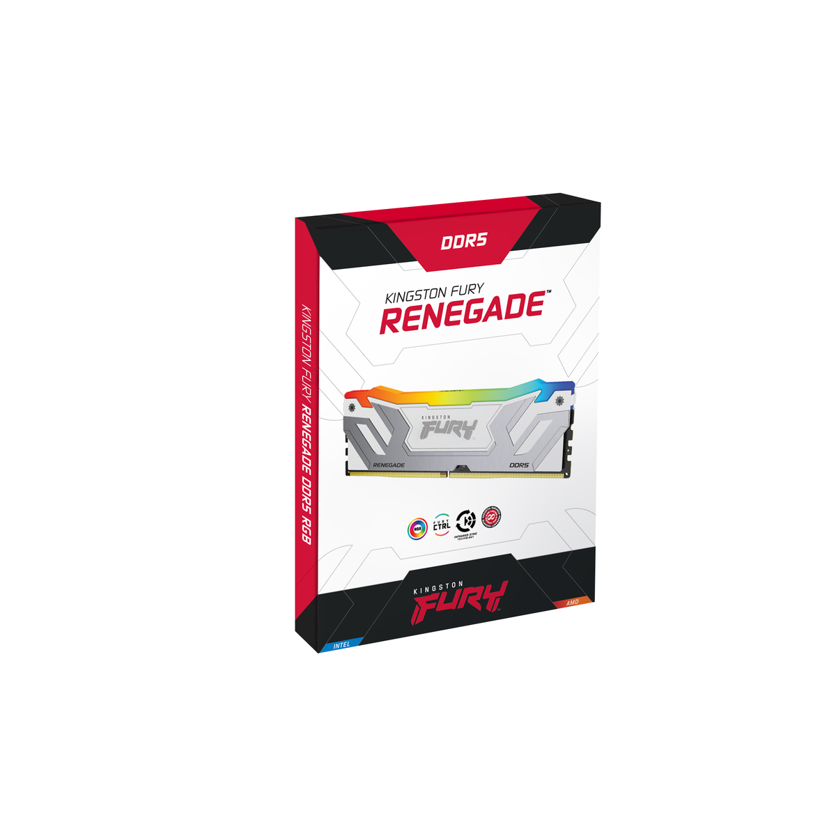 D5 CUD 8400 1x24GB Renegade RGB WhiteXMP