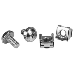 Startech, M6 Rack Screws and Cage Nuts 20 Pack