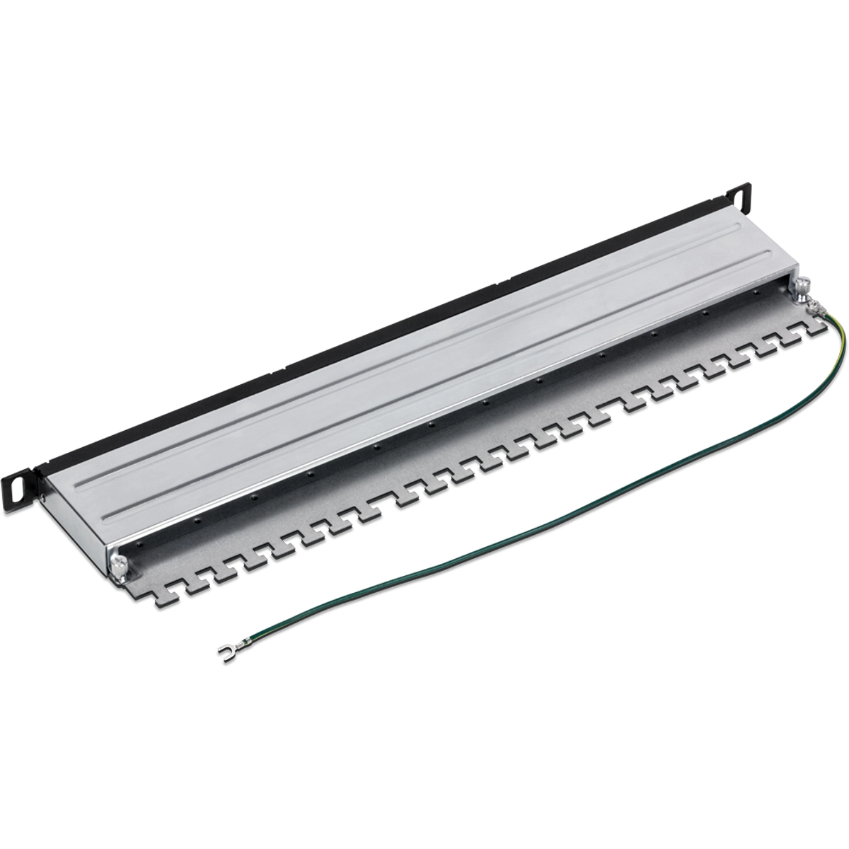 24 Port Cat6a Shield Half-U Patch Panel