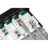 24 Port Cat6a Shield Half-U Patch Panel