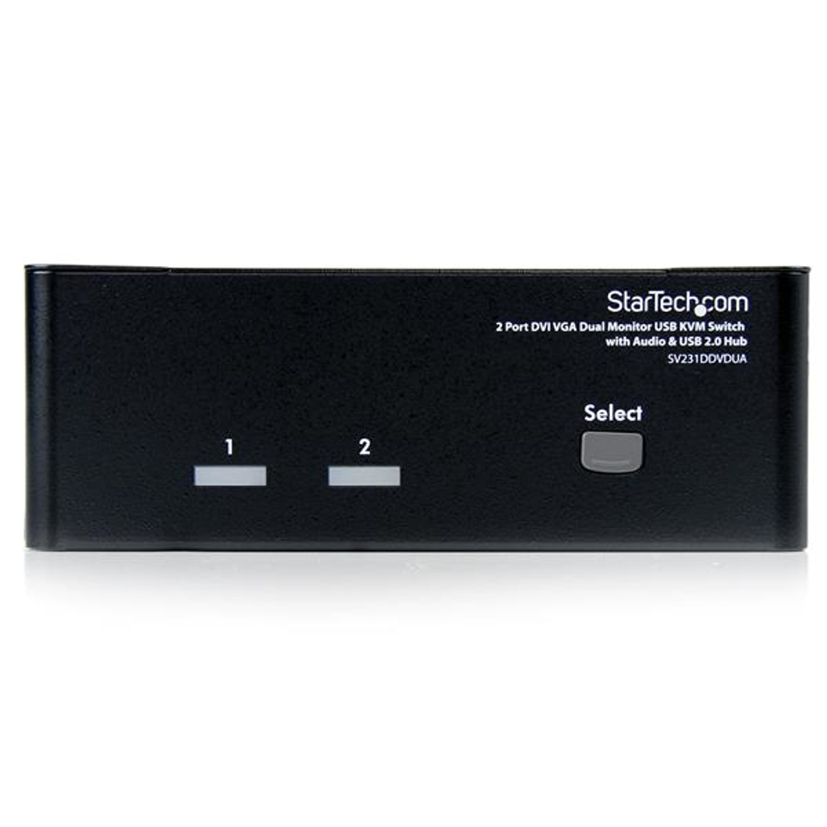 2 Port DVI VGA Dual Monitor KVM Switch