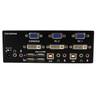 2 Port DVI VGA Dual Monitor KVM Switch