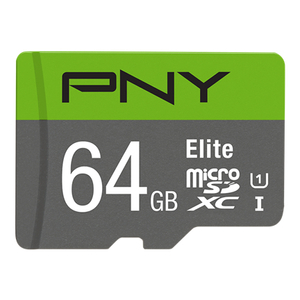 PNY, FC 64GB Elite CL10 UHS-1 Micro-SD XC +AD