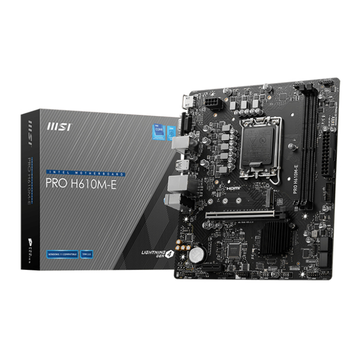 MB INT PRO H610M-E D5 MATX