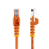 Orange Snagless Cat5e Patch Cable 5m